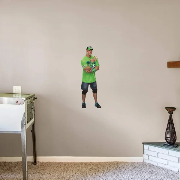 Fathead John Cena - X-Large Officially Licensed WWE Removable Wall Decal, Size: XL
