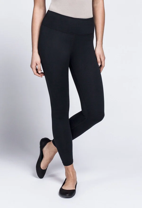 Compression Fit Leggings - Black, 2XL