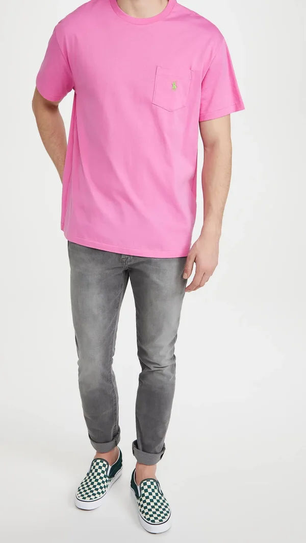 Polo Ralph Lauren Classic-Fit Jersey Short-Sleeve Pocket Tee - 2XL