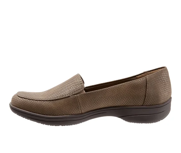 Trotters Women's Jacob Loafer - Size: 11, Dark Taupe Snake Print Leather