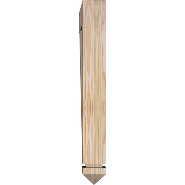 Ekena Millwork BKT04X28X28WTL03SDF 3 1/2x22W x 28x22D x 28x22H Westlake Arts & Crafts Smooth BRACKET, Douglas Fir