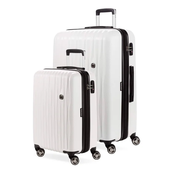 Swissgear 7272 Energie Hardside Polycarbonate Spinner - 2-Piece Luggage Set - White