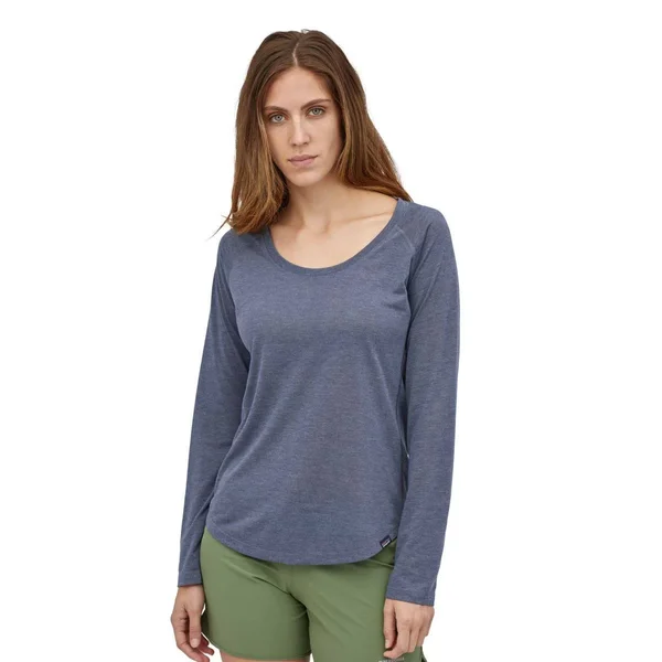 Patagonia Women's Capilene Cool Trail Long-Sleeve Shirt Purple S