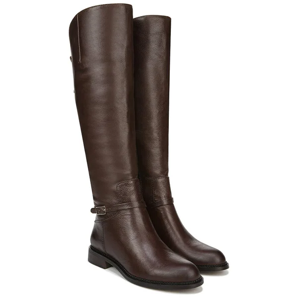 Franco Sarto Haylie Wide Calf Boots - Cognac