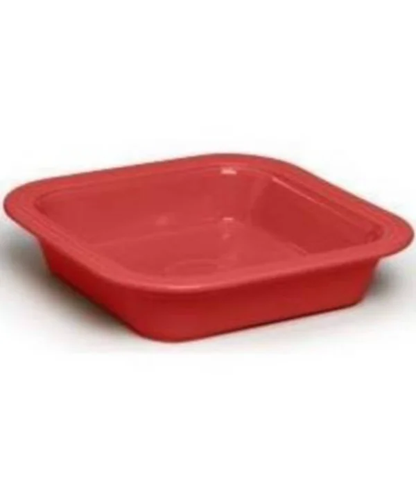 Fiesta Scarlet Square Baker - 9 in.