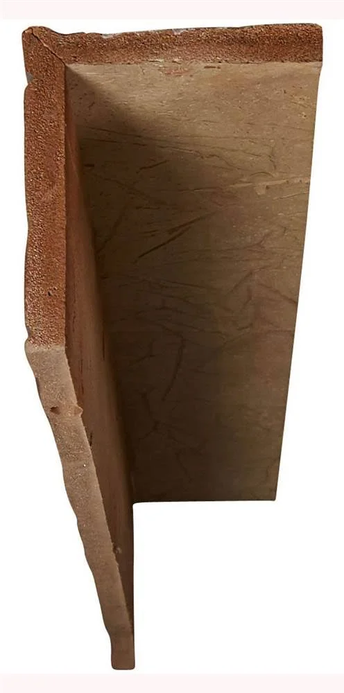 Ekena Millwork BMRW2C0060X060X120PE 6x22W x 6x22H x 10&L 2-Sided (L-beam) Riverwood Endurathane Faux Wood Ceiling Beam, Natural