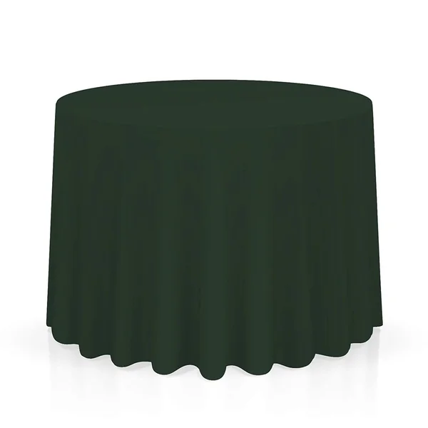 Lann&s Linens - 10 Premium 108 inch Round Tablecloths for Wedding, Banquet, Restaurant - Polyester Fabric Table Cloths - Hunte