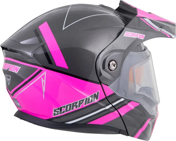 Scorpion EXO-AT950 Teton Cold Weather Helmet Pink/Gray Medium