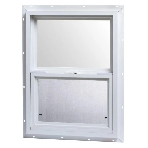 TAFCO Windows 18 in. x 24 in. Single Hung Vinyl Window - White VSH1824