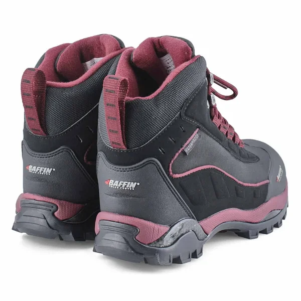 Baffin Hike Boot - Women's Black/Sangria, 8 M US