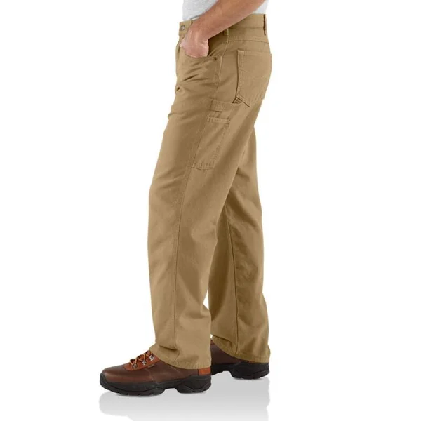 Carhartt Cotton Loose Fit Canvas Carpenter Pant - Black, 46W 32L