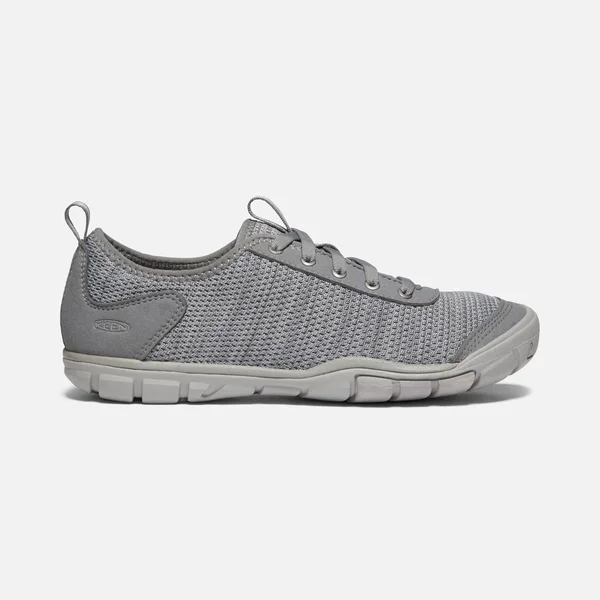 Women's Keen Hush Knit CNX Shoes - Steel Grey-Drizzle in Size 6.5