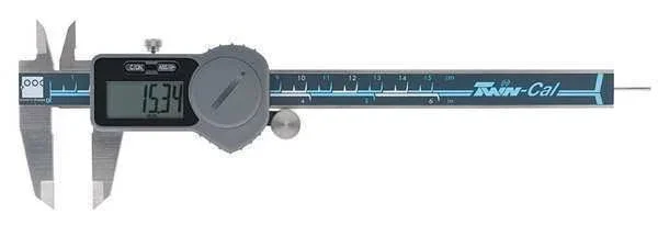 Digital Caliper, 0-6x22/0-150mm, s/s Brown & Sharpe 00590092