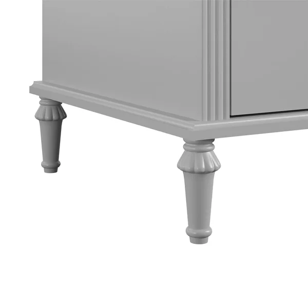 Little Seeds Rowan Valley Arden 6 Drawer Grey Changing Dresser - Gray