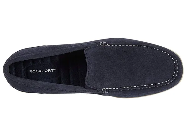 Men's Rockport Malcom Venetian Moc Toe Loafer, Size: 13, Blue