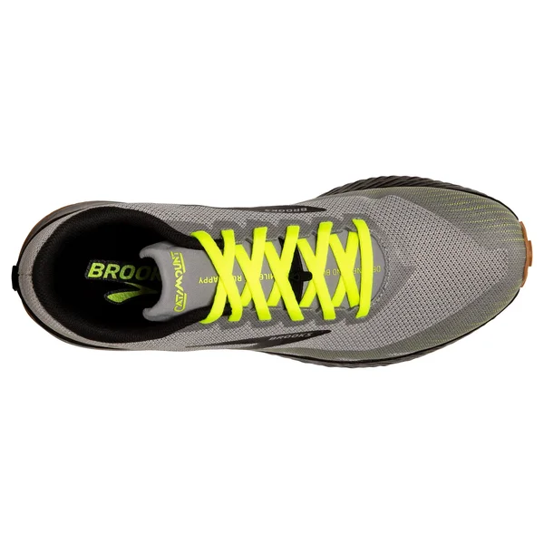 Brooks Catamount Trail Running Shoe - Men's Grey/Nightlife/Black - 11.5