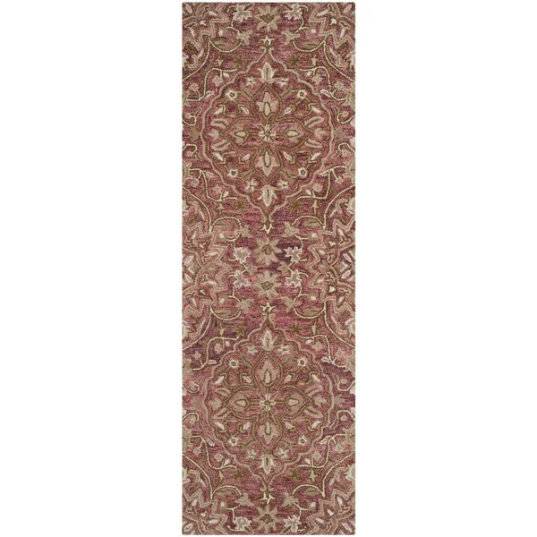 Safavieh Bella BEL673C Blue - Taupe Rug 2& 3x22 x 7& 0x22 Runner