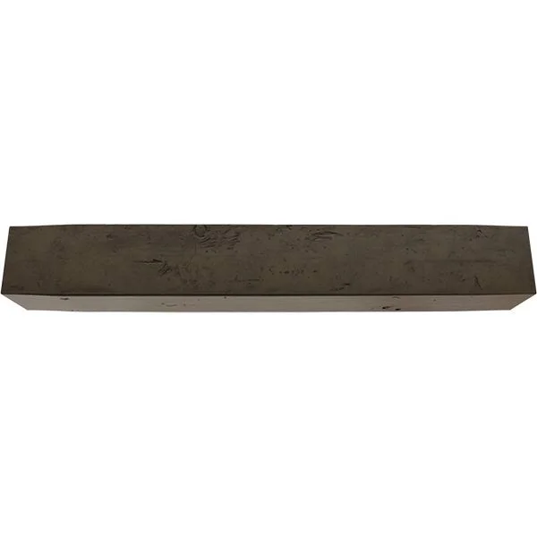 Ekena Millwork MANUKP04X04X72ZW 4x22H x 4x22D x 72x22W Knotty Pine Faux Wood Fireplace Mantel - Premium Walnut