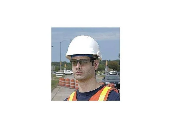 Bullard VTWHR Hard Hat, FrtBrim, Slotted, 4Rtcht, White