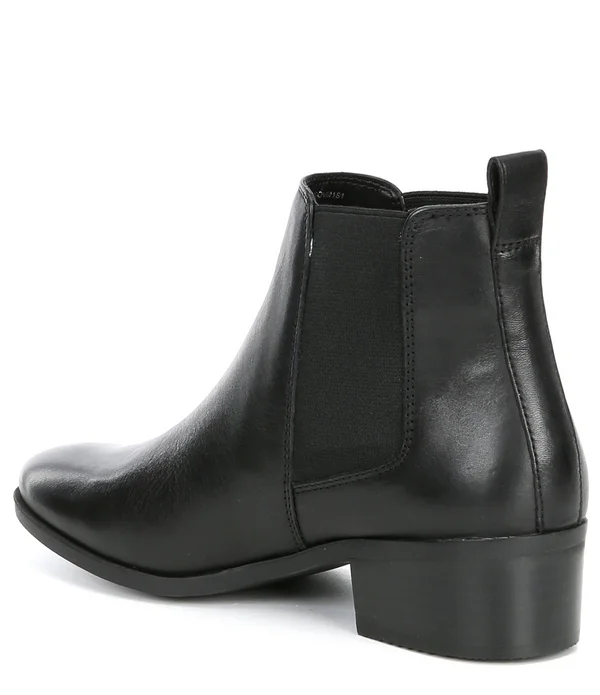 Steve Madden Dover Black Leather - 8