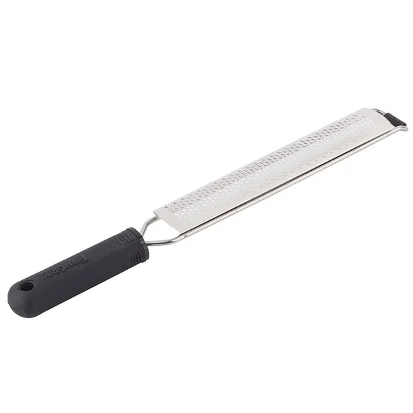 Tablecraft FirmGrip Manual Microplane Grater/Zester with Black Soft Grip Handle, 2 Packs