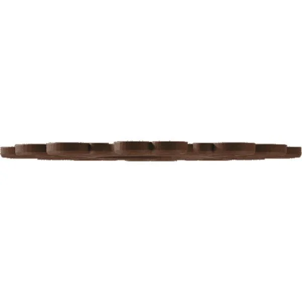 Ekena Millwork CMPP26RESCO 26x22OD x 9 7/8x22ID x 3/4x22P Reims Architectural Grade PVC Pierced Ceiling Medallion - Copper