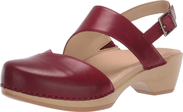 Dansko Women's Kristy - Red Burnished Calf - 37