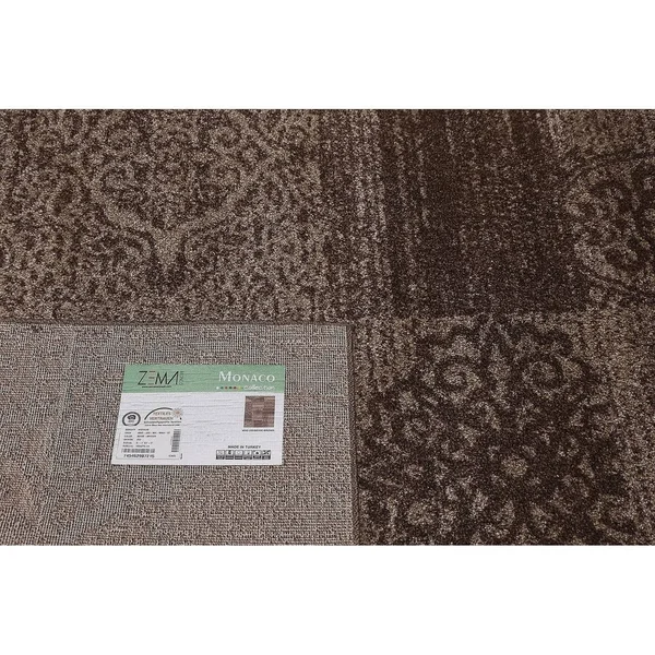 Jena Wave Area Rug MNC 200 Brown 5& x 7&