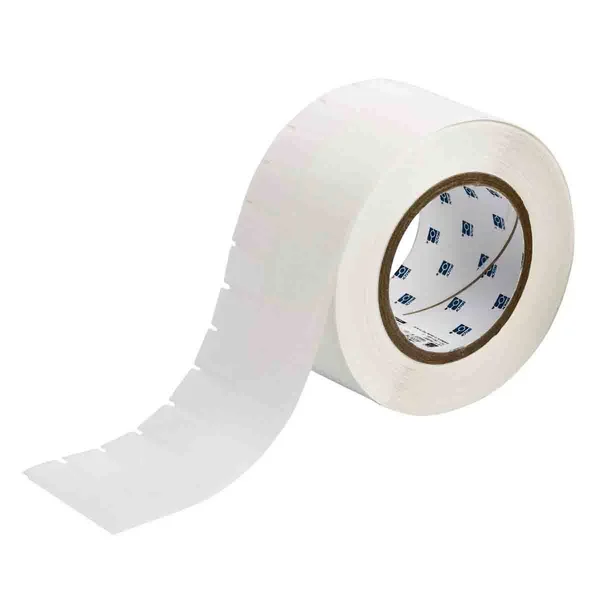 Brady THT-153-461-3 Label - White/Translucent, Blank, Polyester
