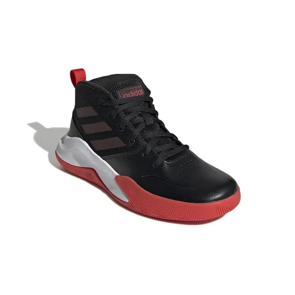 Adidas Boys& Own The Game Basketball Shoes, Wide - Black