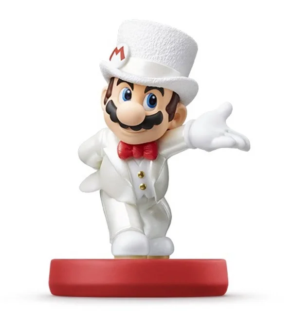Nintendo Amiibo Triple Wedding Set Mario - Peach, Bowser Super Mario Series
