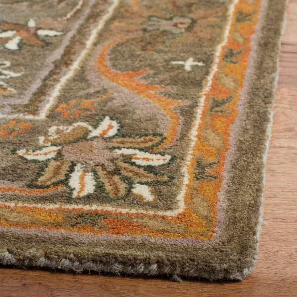 4&6x22 x 6&6x22 Oval Area Rug, Red, Safavieh