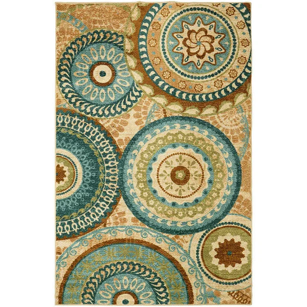 Mohawk Home Forest Suzani Rug, Size: 5 x 8 ft.