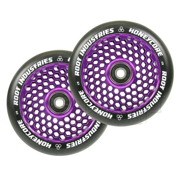 Root Industries - 120mm Honeycore Wheels - Black, Gold