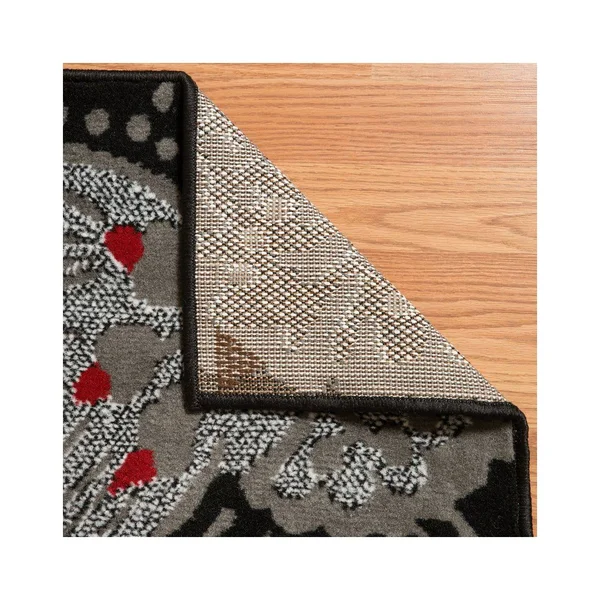 United Weavers Dallas Bandanna Black Area Rug