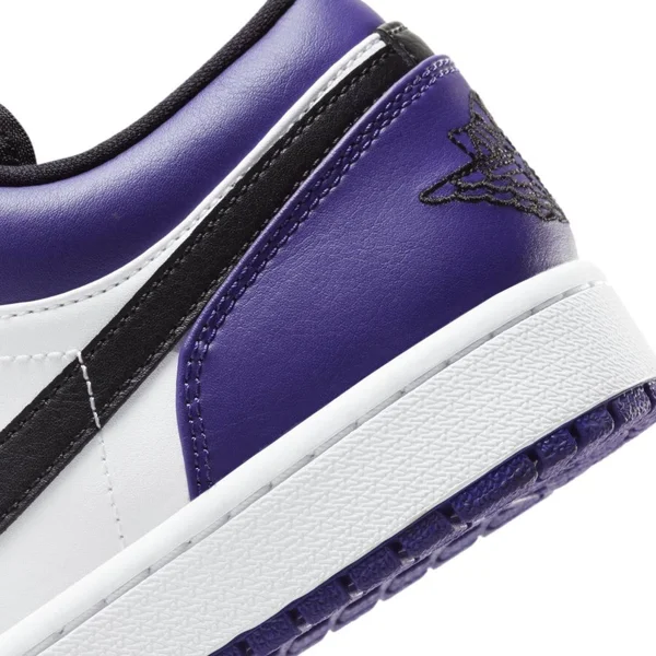 Air Jordan 1 Low &Court Purple& Shoes - Size 12