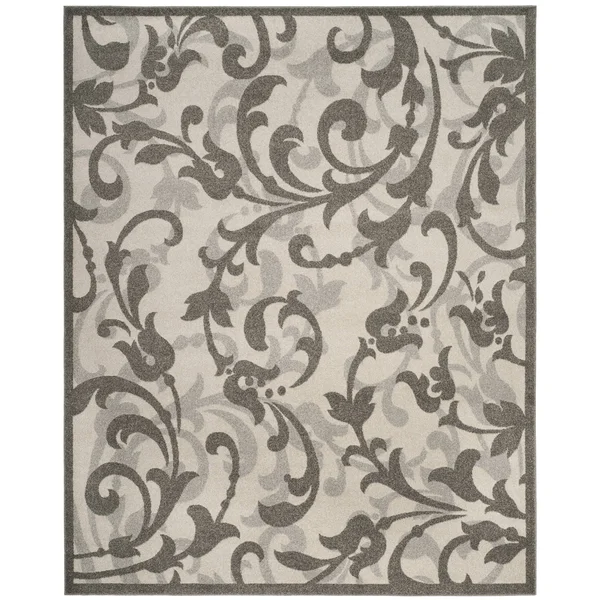 Safavieh 8& x 10& Amherst AMT428K Ivory - Grey Rug