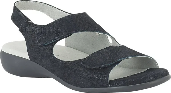 David Tate Women's Lilly Walking Sandal, Size: 9.5, Black Cosmo