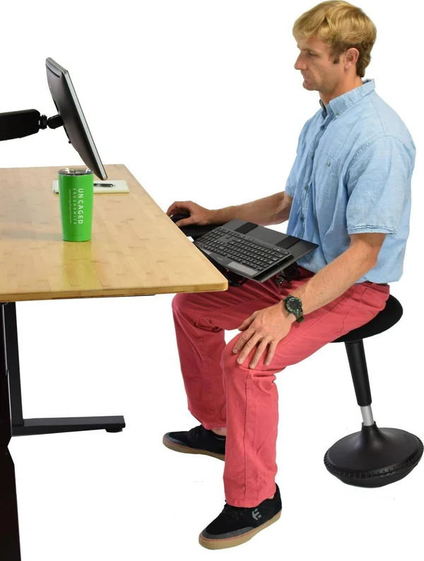 Wobble Stool Standing Desk Balance Chair for Active Sitting. Tall