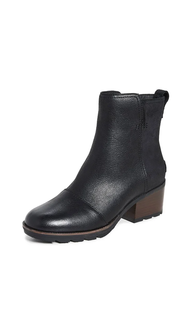Sorel Cate Bootie - Women's Black, 7.5