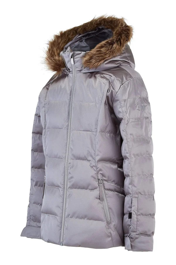 Spyder Girls Atlas Synthetic Down Jacket Black - 14