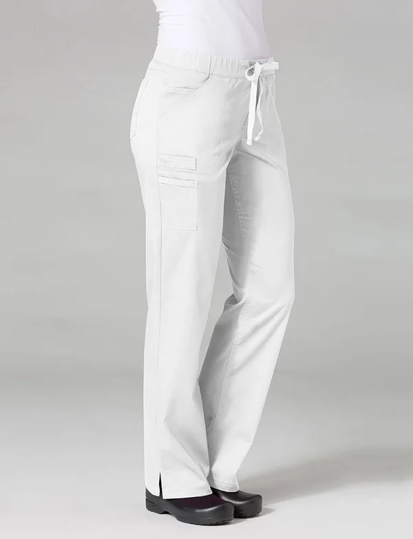 Primaflex by Maevn Women's Straight Leg Scrub Pant - Blue