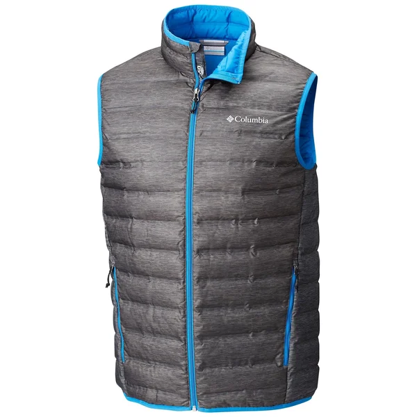 Columbia Lake 22 Down Vest - Heather Charcoal Gray - 1737874030 6X