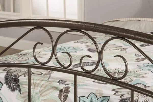 Hillsdale Wendell Full Bed Set Textured Black
