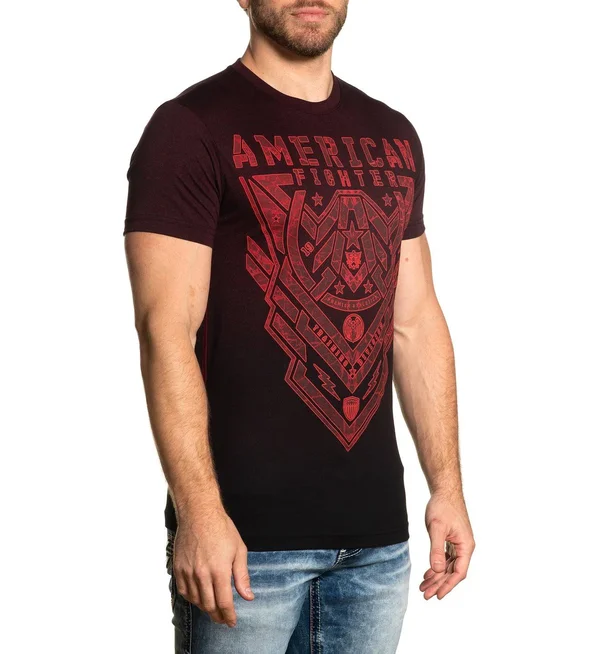 American Fighter Kendleton T-Shirt - Red/Black XX-Large - Men's
