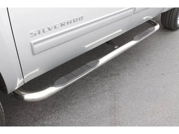 Lund 23075768 - 3x22 Round Bent Steel Nerf Bars - Black