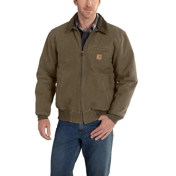Carhartt Men's Bankston Jacket Light Brown - Small - Men's Work Jackets at Academy Sports