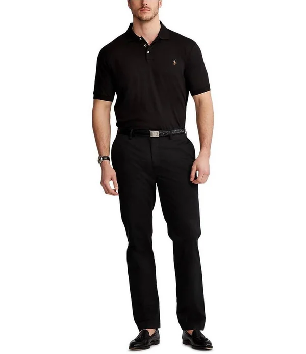 Polo Ralph Lauren Men's Big & Tall Classic Fit Soft Cotton Polo - Cabana Blue