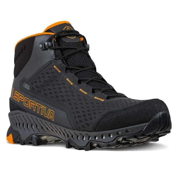 La Sportiva Stream GTX Boot - Men's Carbon/Maple, 46.5