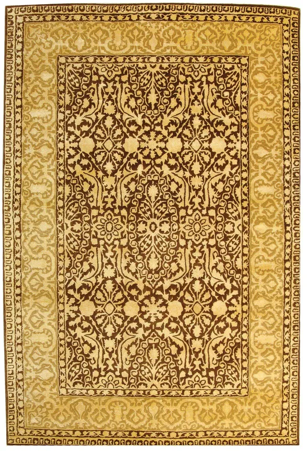 Safavieh Silk Road Brown/Ivory Area Rug - 4& x 6&